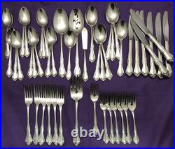 49 Pc CELEBRITY Stainless SERVICE FOR 6 + EXTRAS & SERVING Oneida SSS
