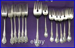 49 Pc CELEBRITY Stainless SERVICE FOR 6 + EXTRAS & SERVING Oneida SSS
