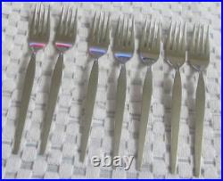 49 pc Oneida Community FROSTFIRE SATIN Stainless Flatware