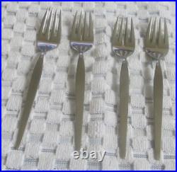 49 pc Oneida Community FROSTFIRE SATIN Stainless Flatware