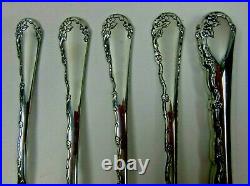 4X Oneida Belle Rose 5 Piece Place Setting Spoon Community Stainless Flatware
