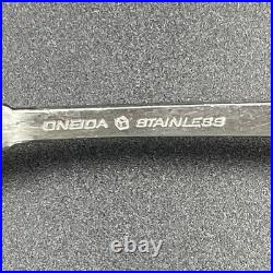 5 Oneida AMERICAN COLONIAL Stainless Flatware Dinner Forks 7.25 in Satin Cube