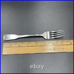 5 Oneida AMERICAN COLONIAL Stainless Flatware Dinner Forks 7.25 in Satin Cube