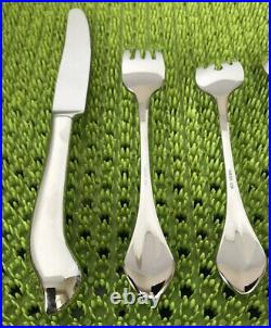 5 Pc Place Setting Oneida CAPELLO Stainless Flatware Glossy New
