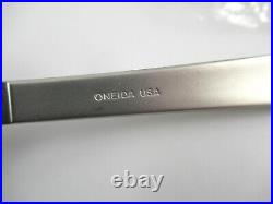 5 Pc Place Setting (s) FROST Oneida Frosted Handle 18/8 Stainless Steel Flatware