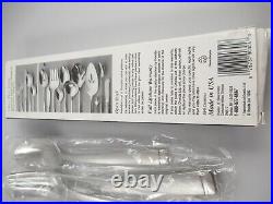 5 Pc Place Setting (s) FROST Oneida Frosted Handle 18/8 Stainless Steel Flatware