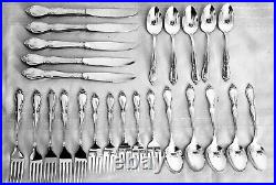 5 Place Settings Oneida Community Chatelaine Stainless Flatware