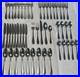 50 Pc Oneida Avondale II Stainless Flatware Set Service for 10 Glossy China