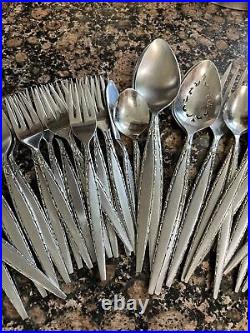 50 pc Oneida Community Stainless Venetia Venezia Flatware Set