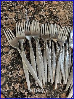 50 pc Oneida Community Stainless Venetia Venezia Flatware Set