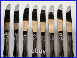 50pc Oneida Chateau Oneidacraft Deluxe Stainless Flatware withTray Service for 8