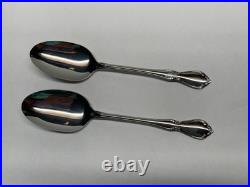 50pc Oneida Chateau Oneidacraft Deluxe Stainless Flatware withTray Service for 8 50pc Oneida Chateau Oneidacraft Deluxe Stainless Flatware withTray Service for 8