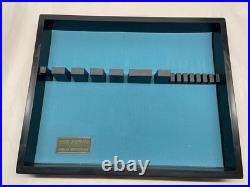 50pc Oneida Chateau Oneidacraft Deluxe Stainless Flatware withTray Service for 8