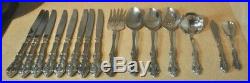 51 Oneida CUBE Stainless Steel Flatware Svc for 8 Plus Serving MICHELANGELO
