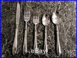 51 Pieces of Oneida Sheraton Stainless Flatware Set Cube Mark Made in the USA