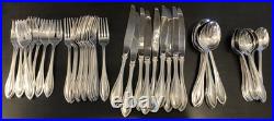 52 PCs ONEIDA stainless Flatware ARBOR AMERICAN HARMONY Knife Fork Spoon