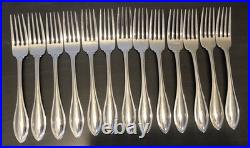 52 PCs ONEIDA stainless Flatware ARBOR AMERICAN HARMONY Knife Fork Spoon