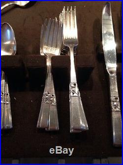 52 pc nice set vintage Community Stainless Morning Star flatware svc for 8+