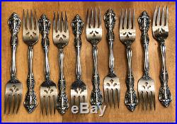 53 pc ONEIDA cubed 8 place settings MICHELANGELO stainless flatware