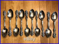 53 pc ONEIDA cubed 8 place settings MICHELANGELO stainless flatware