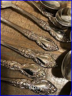 (53Pc) ONEIDA WORDSWORTH Stainless Flatware Service for 8 + 5 Serving pieces