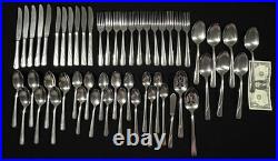 54 x Vintage ONEIDA Ltd. Oceanic USA Stainless Steel Lot 1957 1984 Discont