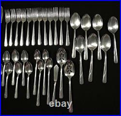 54 x Vintage ONEIDA Ltd. Oceanic USA Stainless Steel Lot 1957 1984 Discont