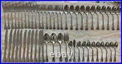 54pc Cabana Stainless by ONEIDA SILVER 18/8, Plain, Round Tip, Glossy