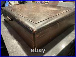 55 Pc Arbor True Rose Silver Plated 1881 Rogers Oneida Ltd With Storage