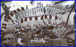 55 Pc Oneida Pfaltzgraff Village Flatware Silverware Stainless-fork Spoon-serve