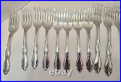 55 Pc Set BERKELEY SQUARE Oneida USA Stainless Unused Vintage Estate Flatware