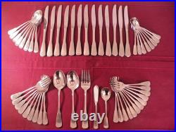 55 Pieces Colonial Boston Minute Men Oneida Stainless Flatware Forks Spoons