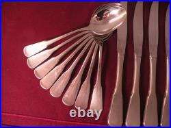 55 Pieces Colonial Boston Minute Men Oneida Stainless Flatware Forks Spoons