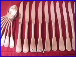 55 Pieces Colonial Boston Minute Men Oneida Stainless Flatware Forks Spoons