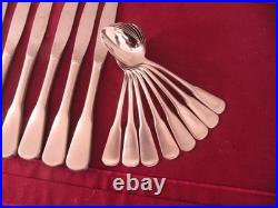 55 Pieces Colonial Boston Minute Men Oneida Stainless Flatware Forks Spoons