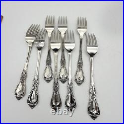 56 Pcs Oneida Distinction Deluxe HH Stainless Including 8 SERVING PIECES