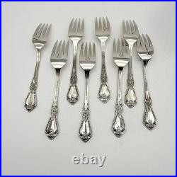 56 Pcs Oneida Distinction Deluxe HH Stainless Including 8 SERVING PIECES