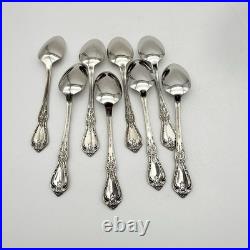 56 Pcs Oneida Distinction Deluxe HH Stainless Including 8 SERVING PIECES