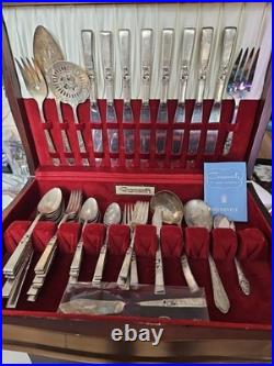 56 Piece Oneida Morning Star Community Stainless Flatware