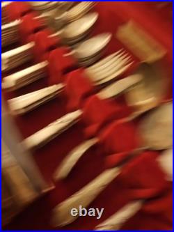 56 Piece Oneida Morning Star Community Stainless Flatware