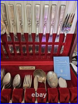 56 Piece Oneida Morning Star Community Stainless Flatware