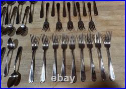 56 Pieces Oneida Stainless FLIGHT RELIANCE Set 9 plc Settings