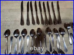 56 Pieces Oneida Stainless FLIGHT RELIANCE Set 9 plc Settings
