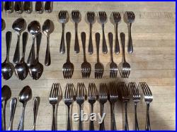 56 Pieces Oneida Stainless FLIGHT RELIANCE Set 9 plc Settings