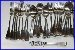 57 Pcs Service for 8 Oneida Cube AMERICAN COLONIAL Satin Stainless Flatware