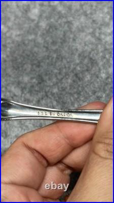 58 Piece Set Vintage Oneida Renoir Pembrooke USA Flatware Stainless Silverware