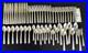 58 x ONEIDA USA Satin Scoop Stainless Steel Flatware Lot Glossy with Satin Act