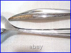 59 pc Oneida TEXTURA Deluxe Stainless Flatware with serving pcs