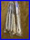 (6) DINNER KNIVES Oneida Community GOLDEN BELLE ROSE Stainless Flatware