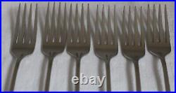 6 Oneida Community PATRICK HENRY DINNER FORKS Stainless